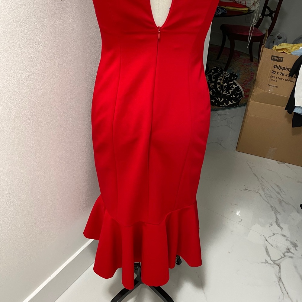 Strapless part dress